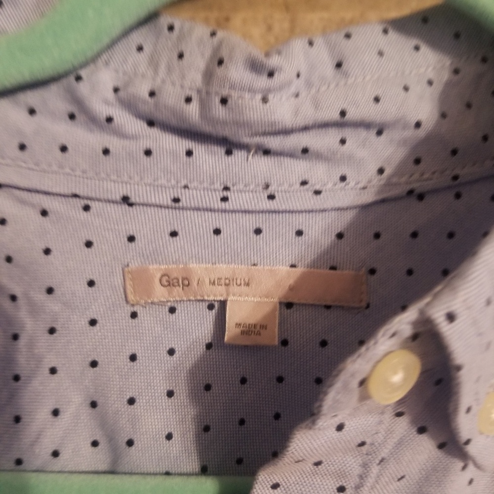 Gap Button Down Womens Medium Shirt - image 4